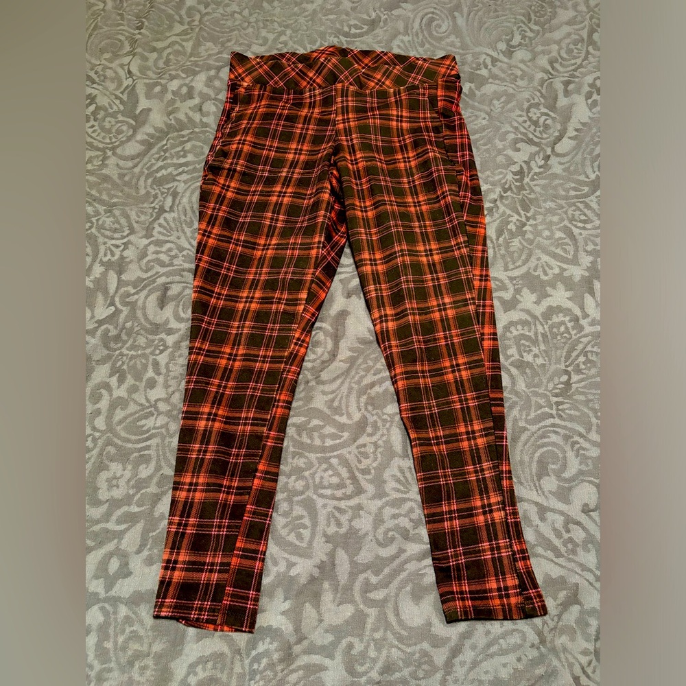 Torrid plaid leggings